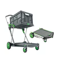 Chariot double plateau